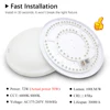 Led Panel 220V Ceiling Light Replacement Led Module 72W Round Circle Light Panel Board 6000K/4000K Module For Ceiling Fan Lights 6