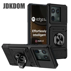 JDKDOM Magnetic Card Holder Case with Slot for G Stylus 5G 2025 (Black)