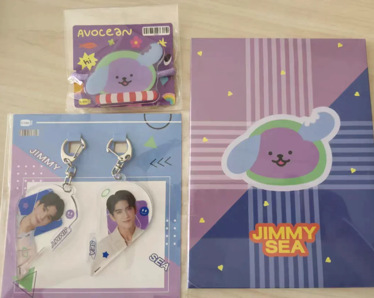 Jimmysea avocean New pendant last twilight album keychain card