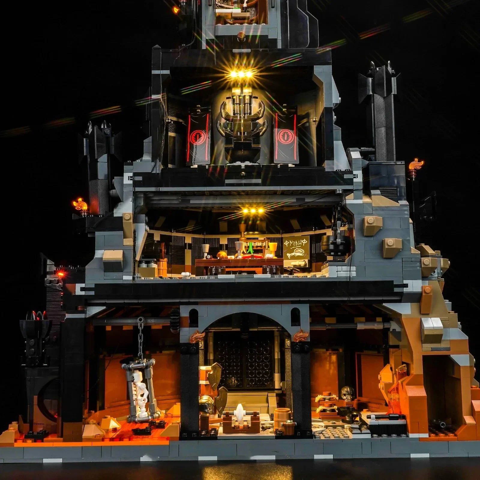 The Rings Tower Of Orthanc Lego Torre Signore Degli Anelli Orthanc