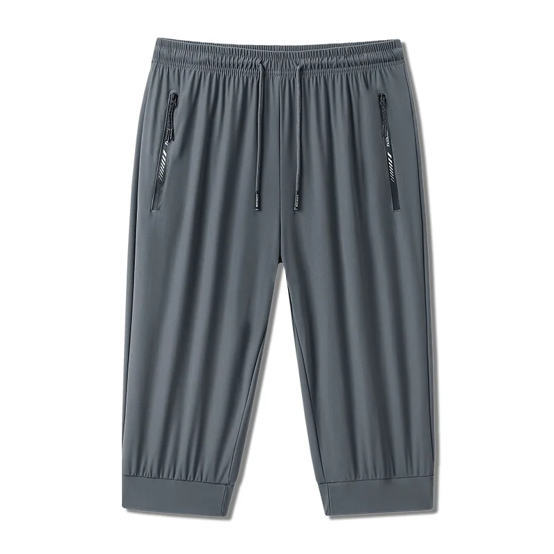 Oversized  8xl 9xl Men's Summer Breeches Masculino Beach Shorts Fitness Male Casual Breathable Quick-drying Joggers Black Shorts