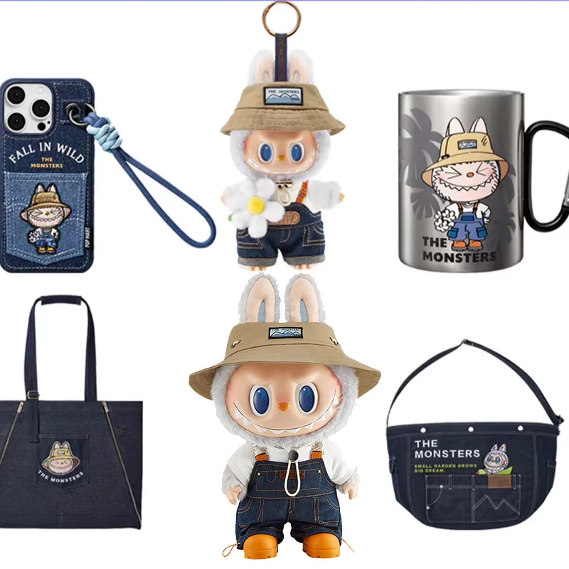 THE MONSTERS FALL IN WILD BAG LABUBU 新品 THE MONSTERS FALL IN WILD SERIES-Bucket Hat Mini Bag Blind