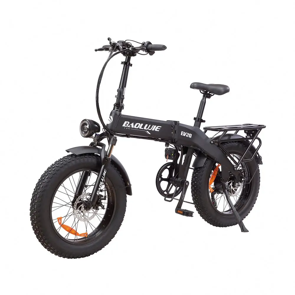 New BLJ-DZ 20-inch rear electric folding bicycle 48V 500W12AH wheel hub motor 7 gear adult city electric bicycle