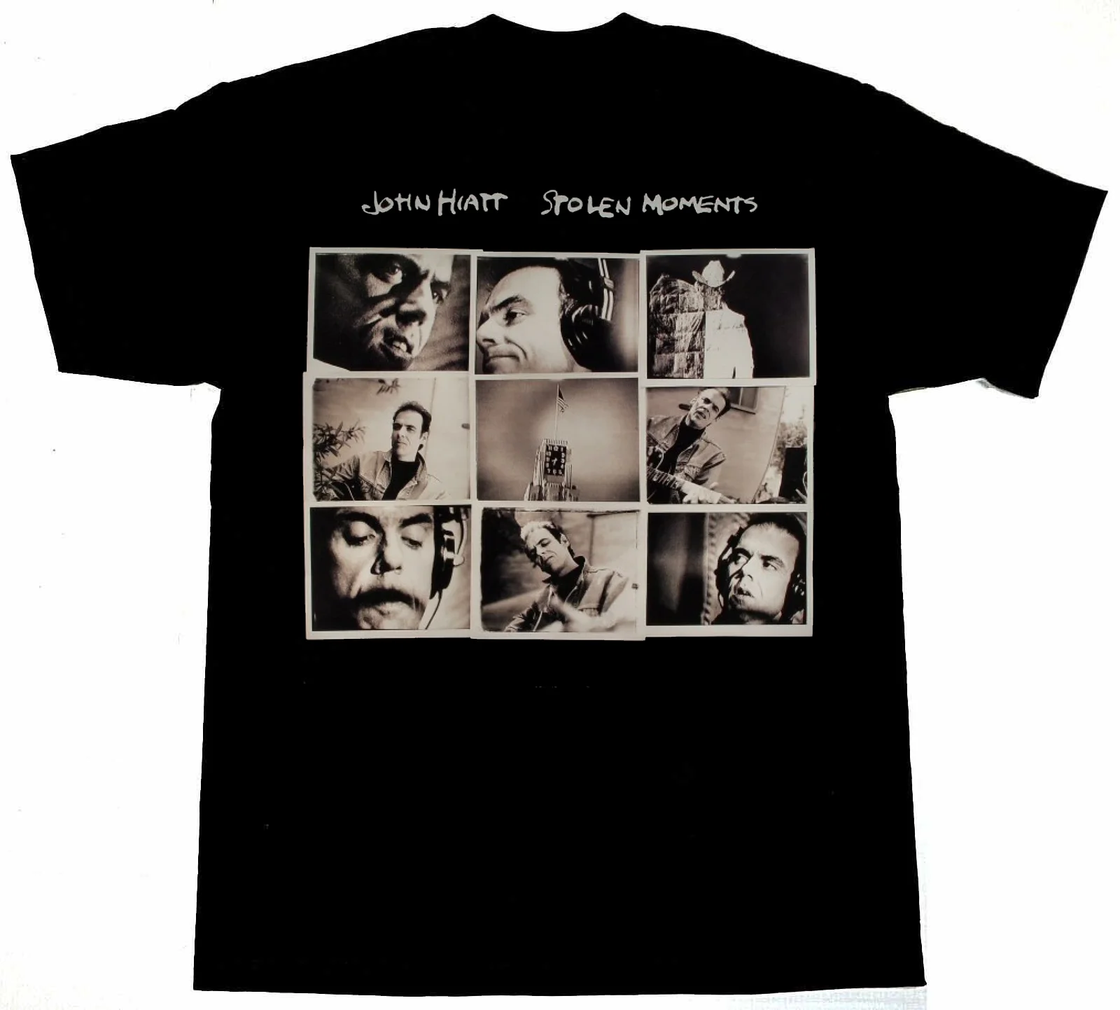 Коллекция 1990 года, классическая черная рубашка унисекс John Hiatt с украшенными моментами LE284 (art.: 3920c7dca46be) - 3920c7dca46be