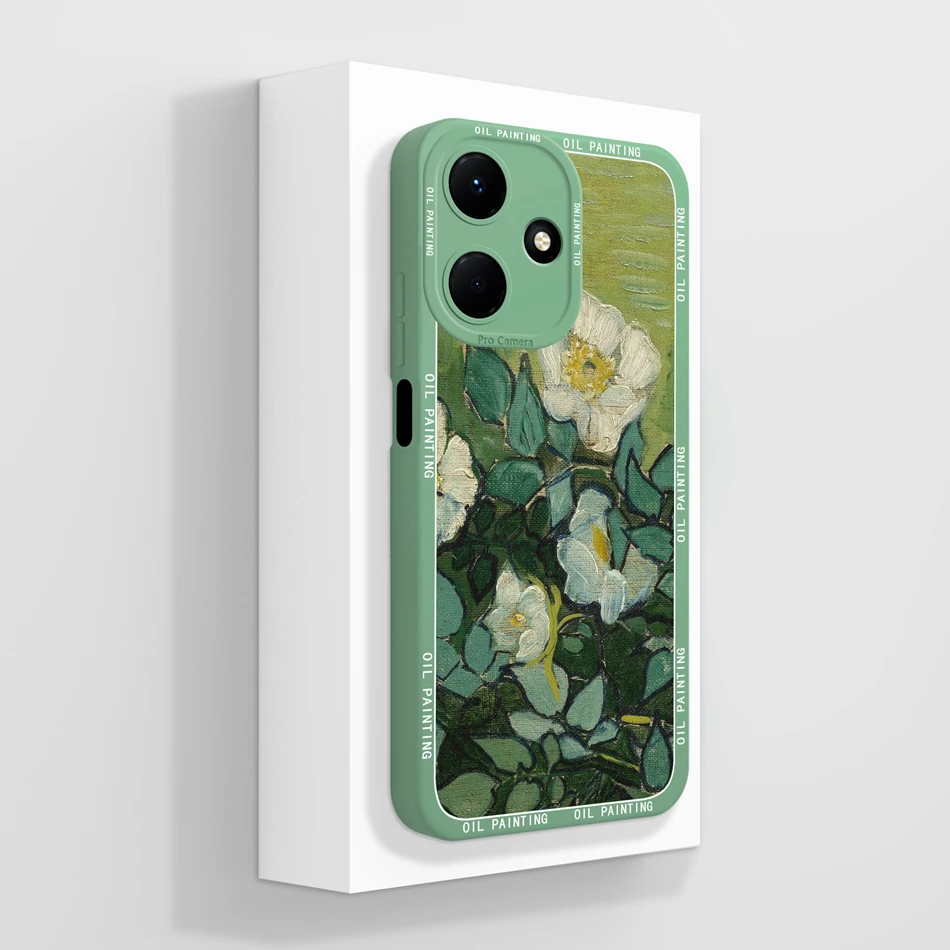 Exquisite Full Protection Soft Liquid Silicone Shockproof Phone Case Cover