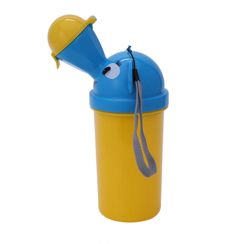 X18A-2X Cute Baby Boy Portable Urinal Travel Car Toilet Kids Vehicular Potty 3