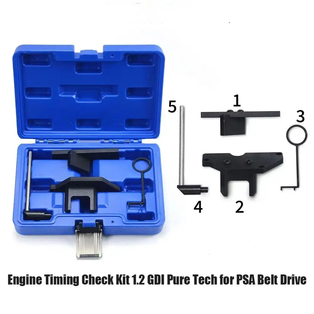 Engine Timing Tools Check Useful Kit 1.2 GDI Openwork Distribution Synchronization PureTech PSA Belt Drive Timing Tool Set engine timing tool set