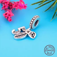 FC Jewelry Fit Original Pan Charms Bracelet 925 Silver 13th 18th 21th 50th 60th 70th Bead Making Women Birthday Berloque 2020 2