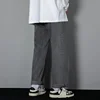 Men Simple Straight Leg Casual Jeans Male Baggy Korean Fashion Denim Pants Basic Youth Popular Daily Work Wear Denim Trousers 5