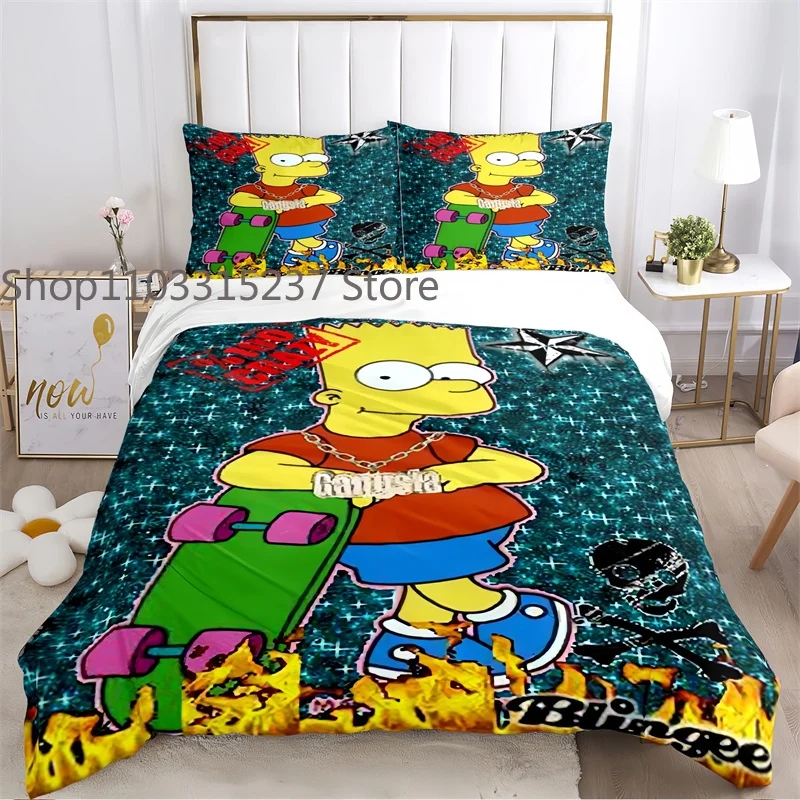 SS-Simpsons A-����� ������ ��� �̺� Ŀ�� ��Ʈ, ����Ʈ ħ�� ��Ʈ, ���� �� ŷ ������, 2 ��, 3 ��