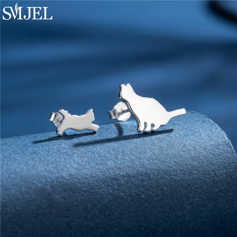 Joyería Regalo Mujer Pendientes Plata 925 Con Delfín Y Piedra Luna - Regalo Perfecto Para Mujeres Joyería Piedra Luna Regalo