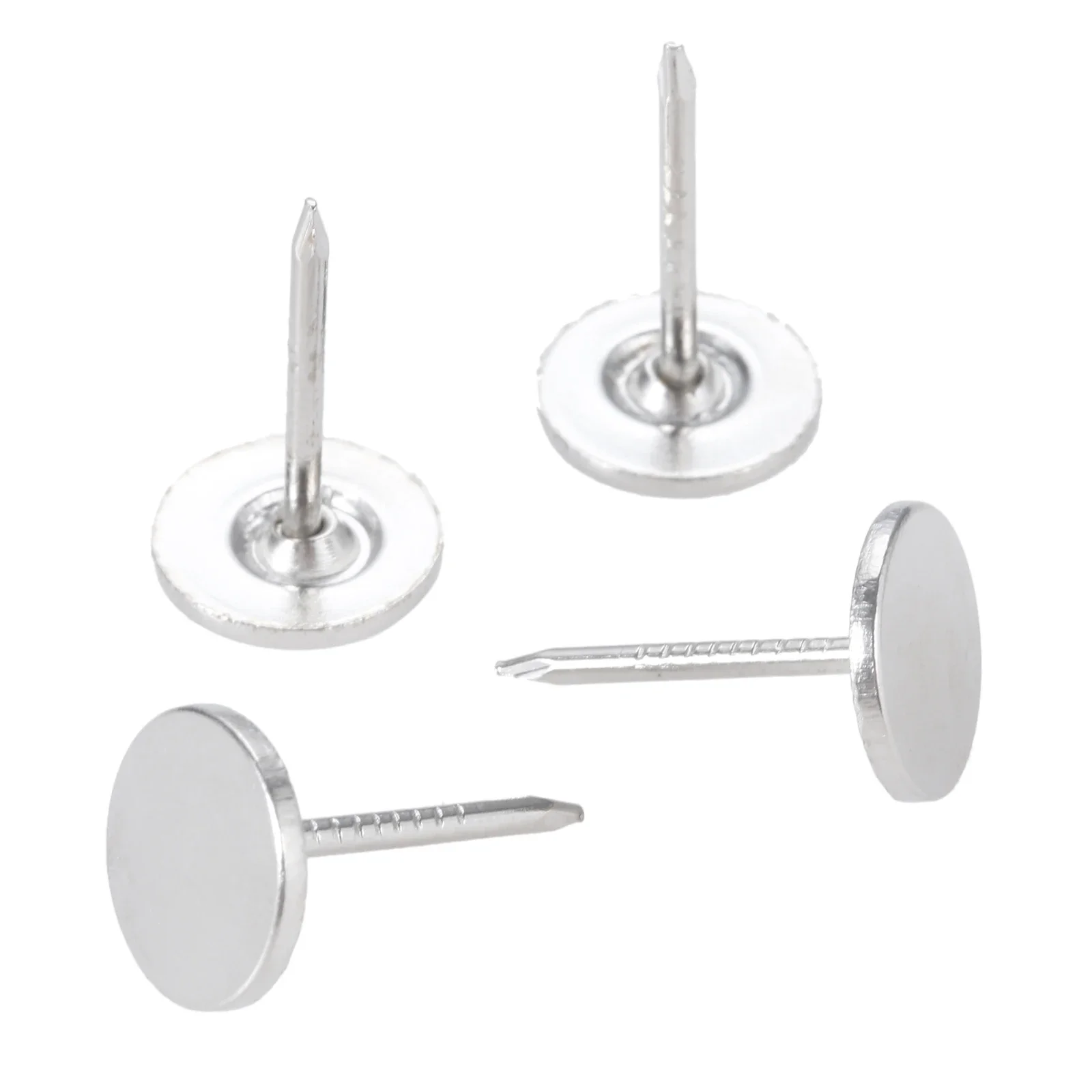 10pcs Silver Upholstery Nails Furniture basket wine case Tacks Pushpins vintage 11*17mm flat Upholstery Nails Hardware Decor