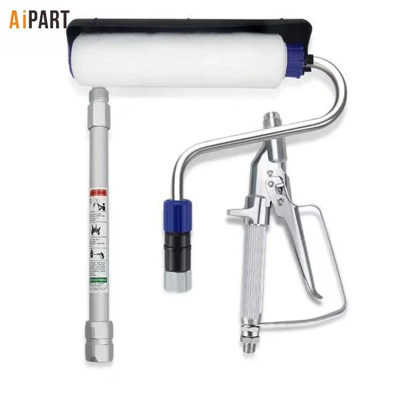 aipart   Airless Paint Roller Spray Extension Pole Spray Powder Coating Tools AirbrushHigh Pressure Paint