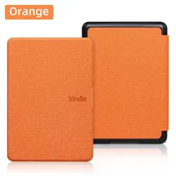Magnetic Pouch Cover for Kindle Paperwhite - Premium Case with Colorsoft Finish (Orange)
