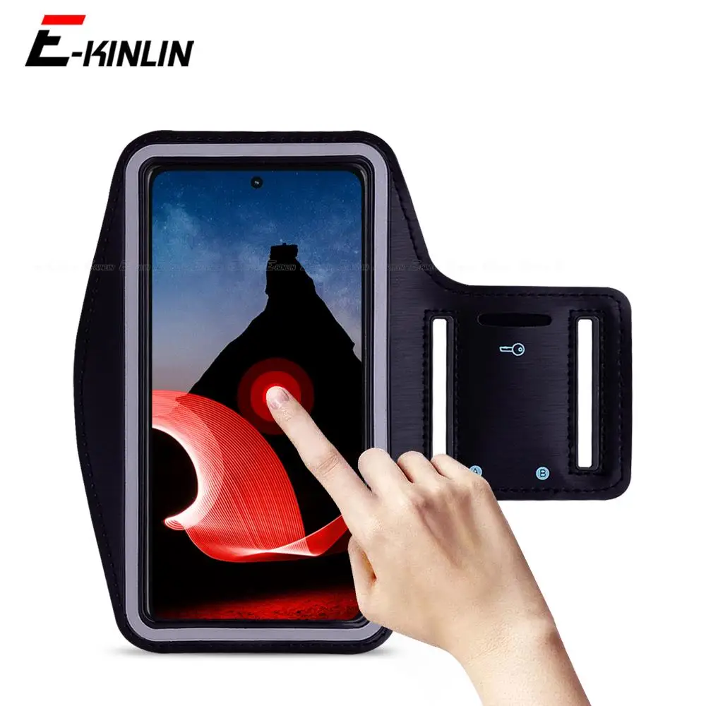 Sport Workout Running Cycling Gym Cover Holder Phone Bag Per Motorola Moto Think Phone Thinkphone Arm Band Case