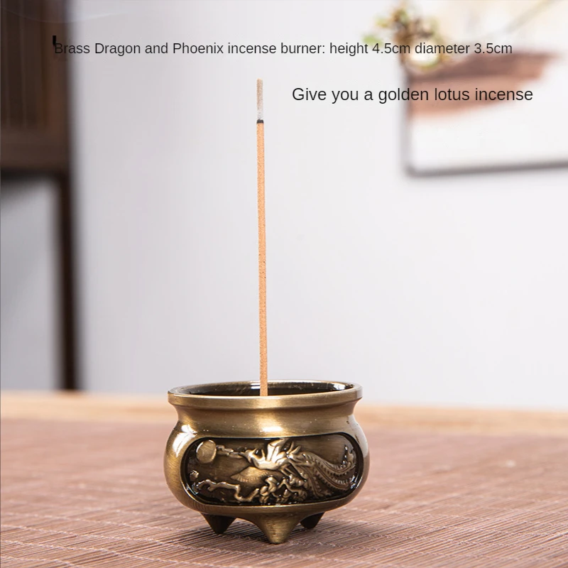 Retro Wooden Incense Case Stick Incense Storage Box with Brass Cover  Sandalwood Line Incense Tube Buddha Incense Sticks Holder - AliExpress