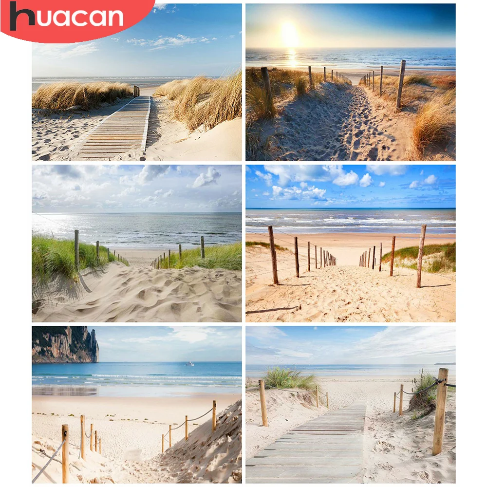 5D DIY Diamond Painting Landscape Mosaic Sunset Seaside Embroidery Complete Kit Home Decoration diamond painting diamond art painting kit diamond painting set