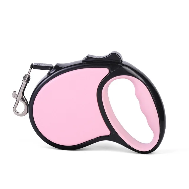 3m 5m Nylon Small Dog Leash Candy Color Puppy Retractable Automatic Extending Travel Walking Running Rope Pet Cat Accessorie 4