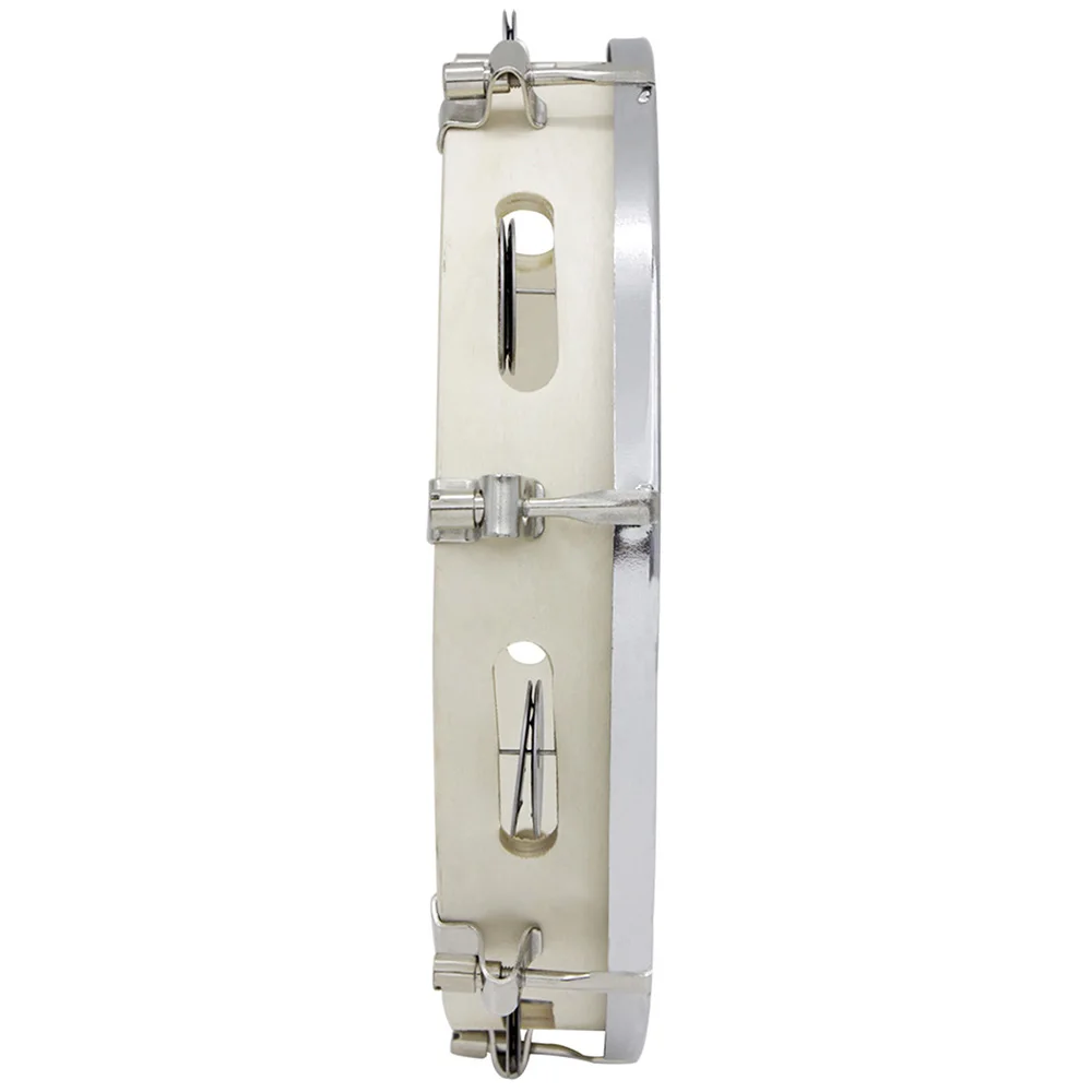 10 인치 탬버린 오르프 나무 손 드럼 음악 계몽 교육 안전 어린이 선물 타악기 악기