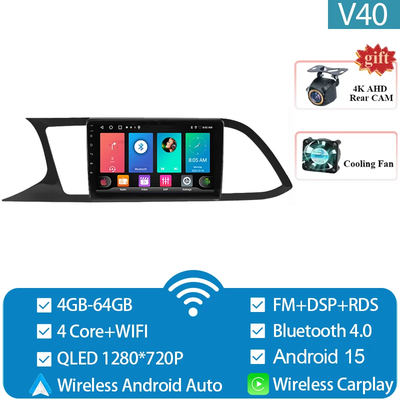 4GB-64GB-AHD-WIFI