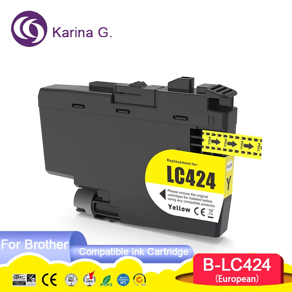 Standard capacity LC424 LC 424 Premium Compatible Ink Cartridge For  DCP-J1200W,