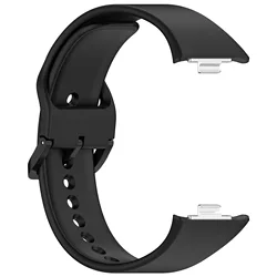 Premium Silicone Strap for Smartwatch - Sports Accessories Bracelet (Black)