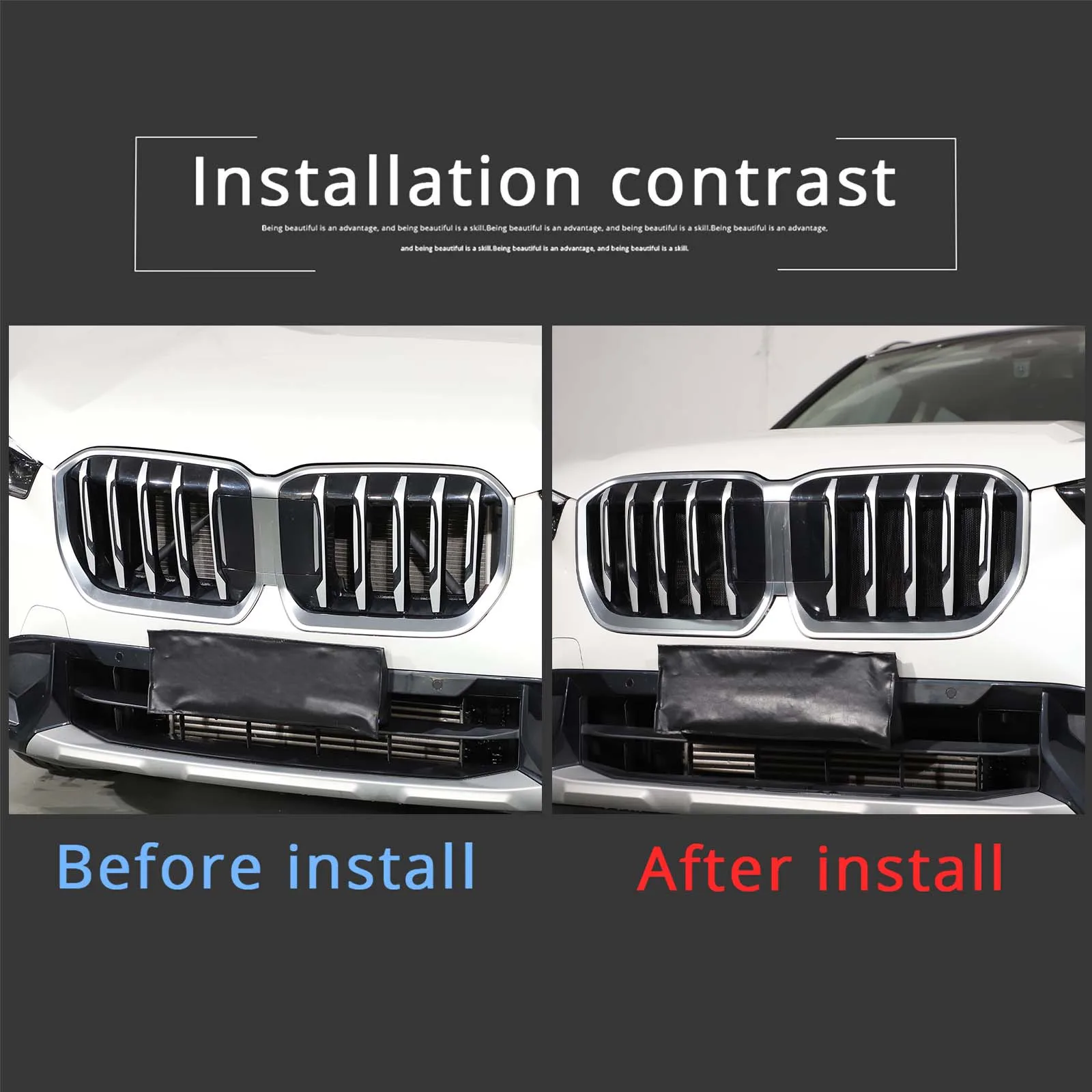 Cheya η ƿ ڵ Ʈ  ׸ μƮ Ʈ,  ũ ޽ Ŀ Ʈ, BMW X1 iX1 U10 U11 2023 + ׼