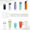 Silicone Glitter Bottle Bottom Sleeve Cup Accessories Anti-Slip Water Bottle Pad Heat Insulation Sports Cup Cover for Tumbler 3