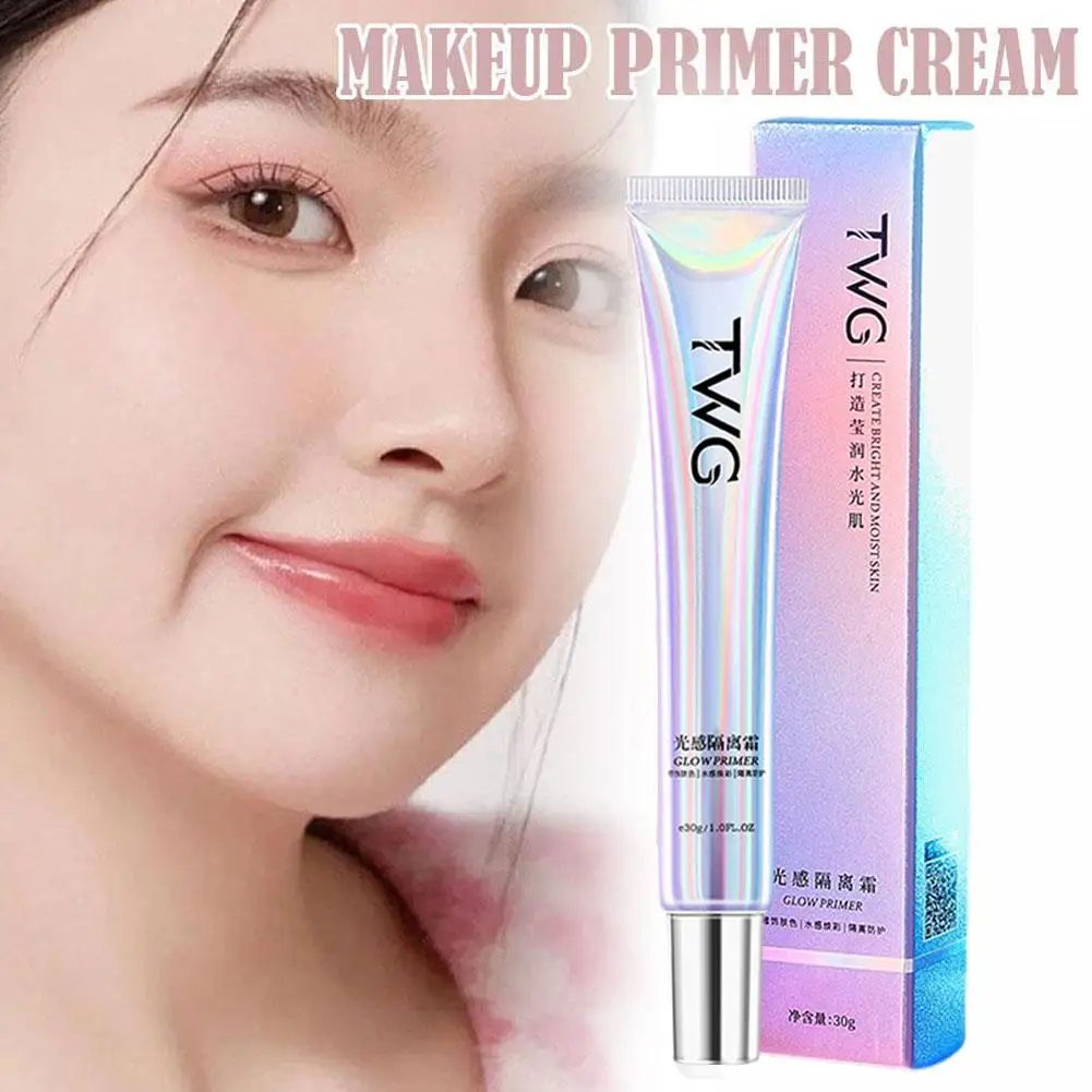 얼굴 프라이머 메이크업 모이스처라이징 아이솔레이션 크림, 보이지 않는 톤 모공 피부 교정, 리프레싱 페이셜 브라이트닝 화장품 U6M6