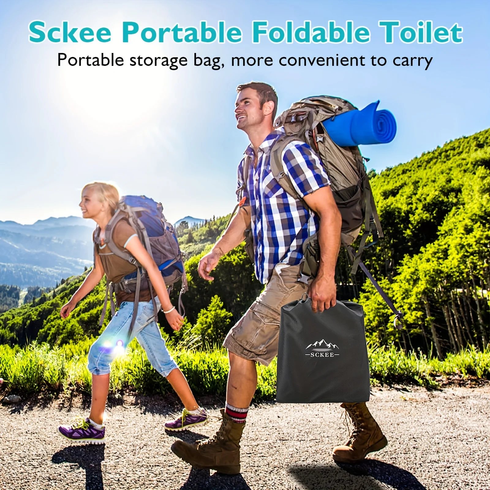 XL Portable Camping Toilet 4