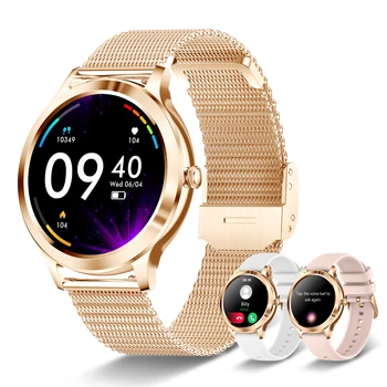 Smart Watch For women - Advanced Fitness Tracker with Wireless Call, Music Time Display, Step Counting, Calories Burned 1