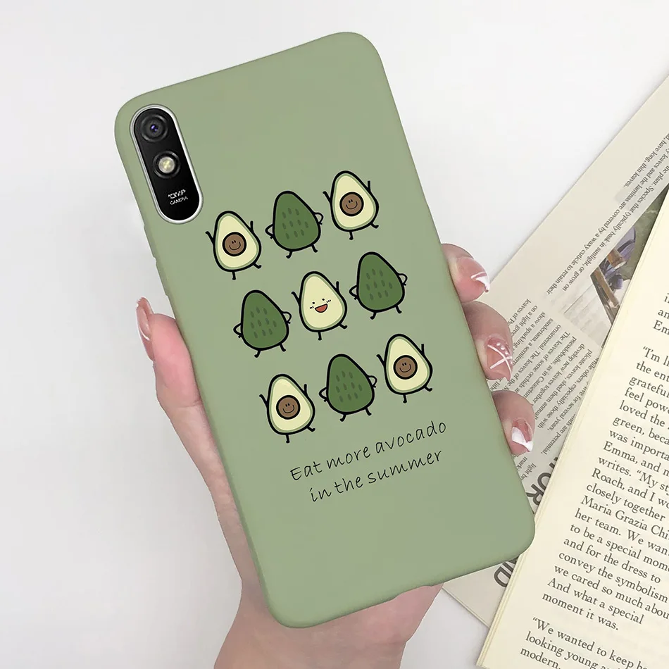 Fashionable Butterfly Heart Pattern Silicon Phone Cover for Xiaomi Redmi 9 Series