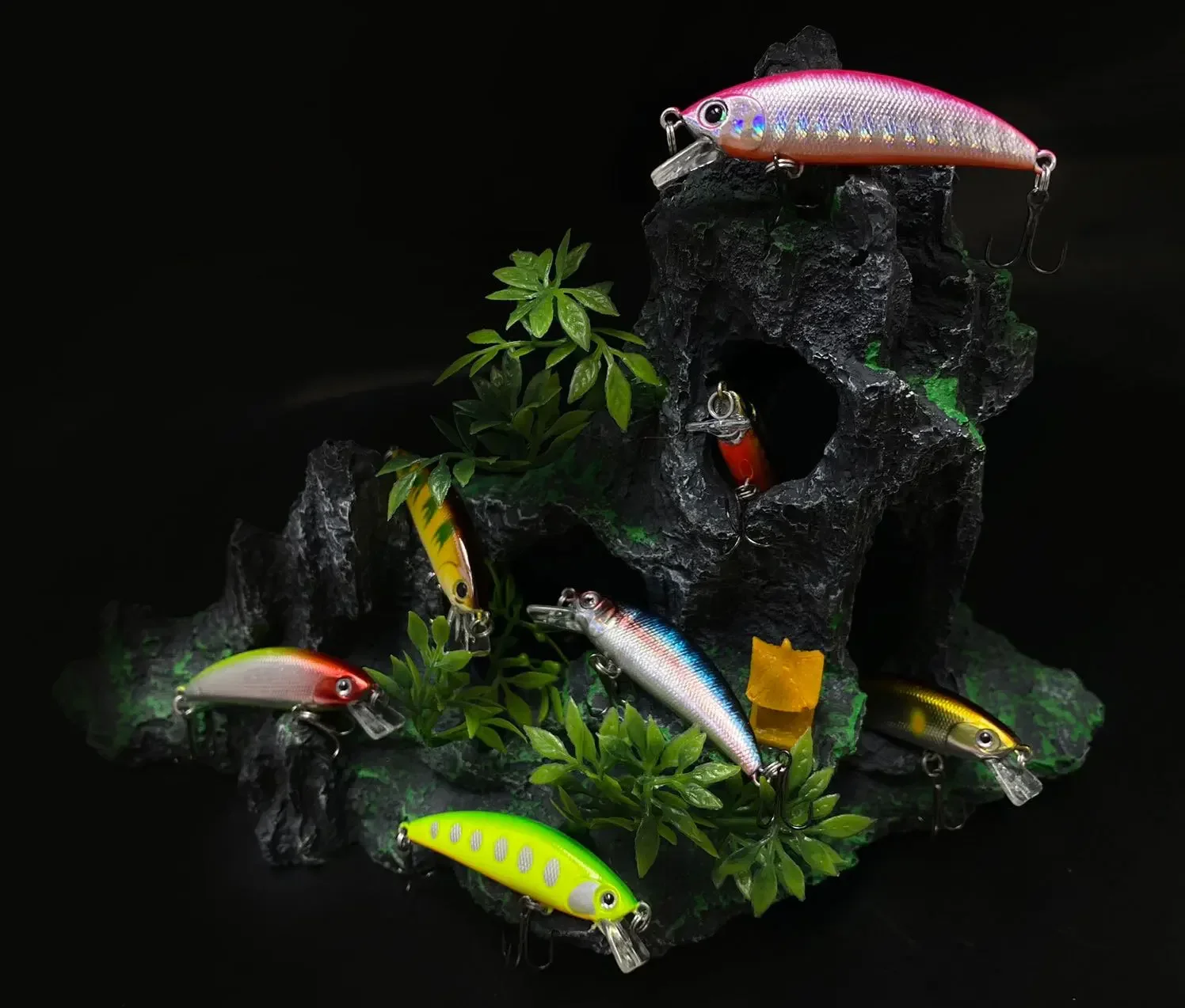 

Погружной поток Minoluya, рыба-мандарин, окунь, верхнее рыболовное снаряжение, хороший помощник для рыбалки, полезный предмет