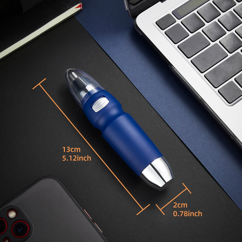 ماكينة حلاقة كهربائية محمولة غير مؤلمة تعمل بالبطا...