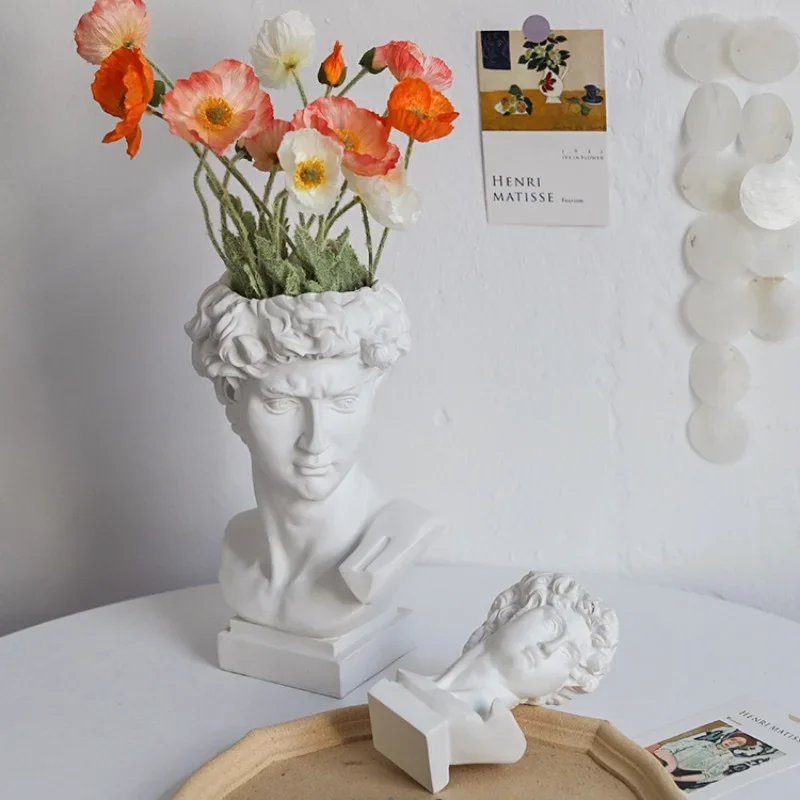 Nordic Retro 30cm Flower Arrangement Vase Home Decor Art