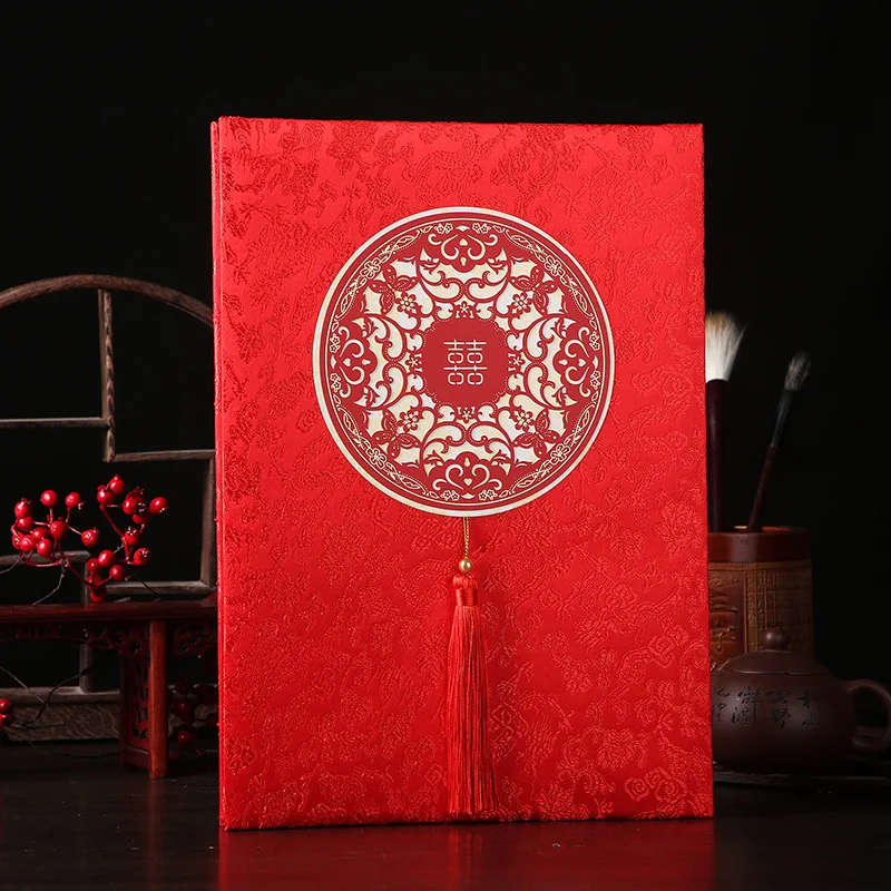 Chinese Wedding Gift Book Wedding Without Grid Attendance Book Guest List Of Presents Supplies Tally