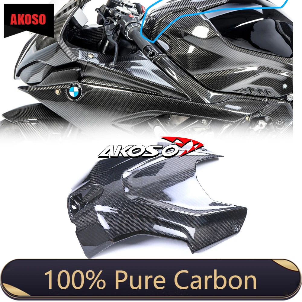 Full Carbon Fiber Motorcycle Front Tank Airbox Cover Fairing Kit For BMW S1000RR M1000RR S1000R 2021 2022 2023 2024 surron