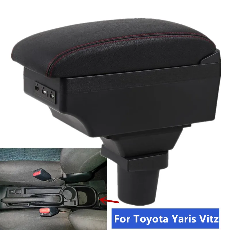 For Toyota Yaris Hybrid Armrest Box For Toyota Yaris Vitz Car Armrest