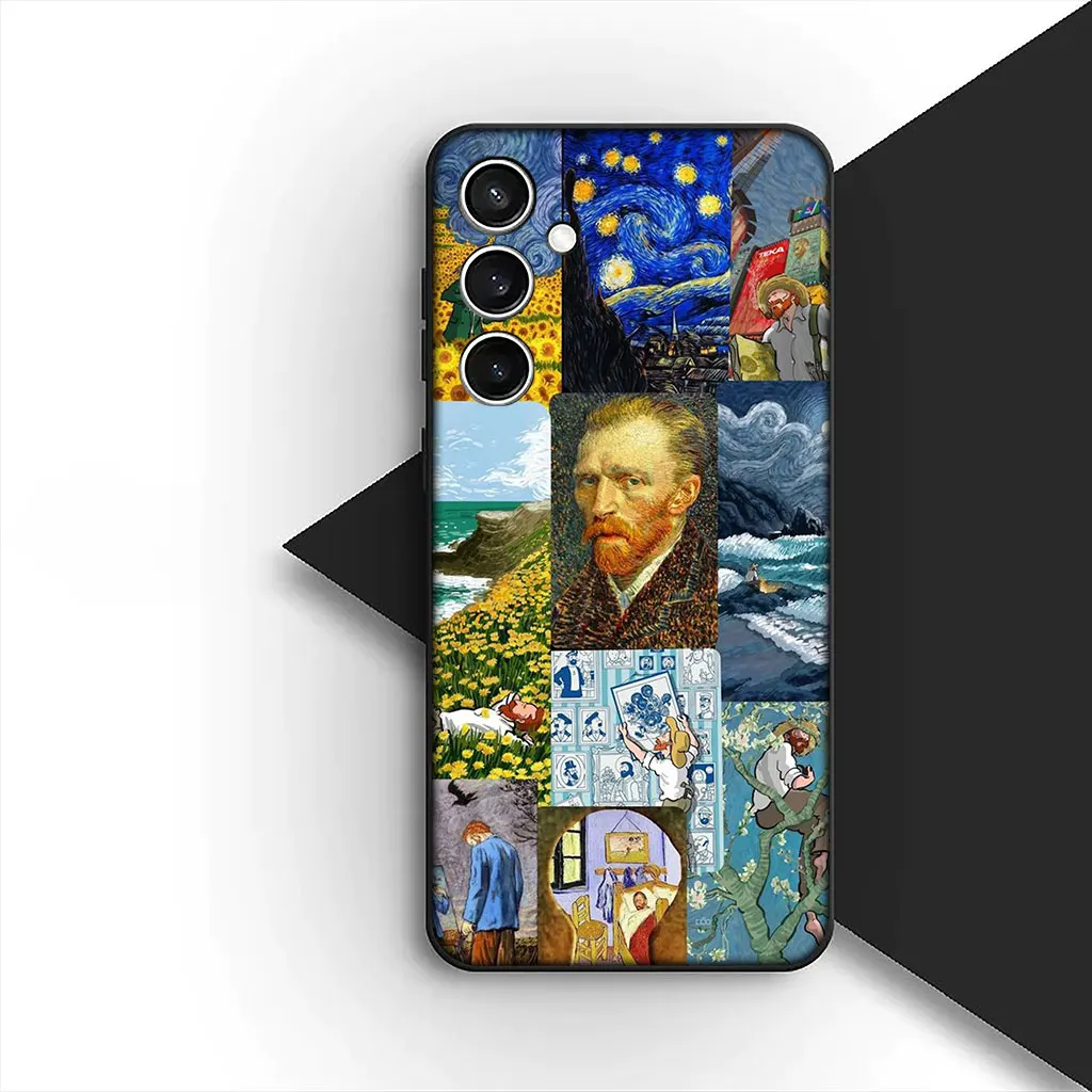 Starry Night Van Gogh Art Premium Phone Case Cover