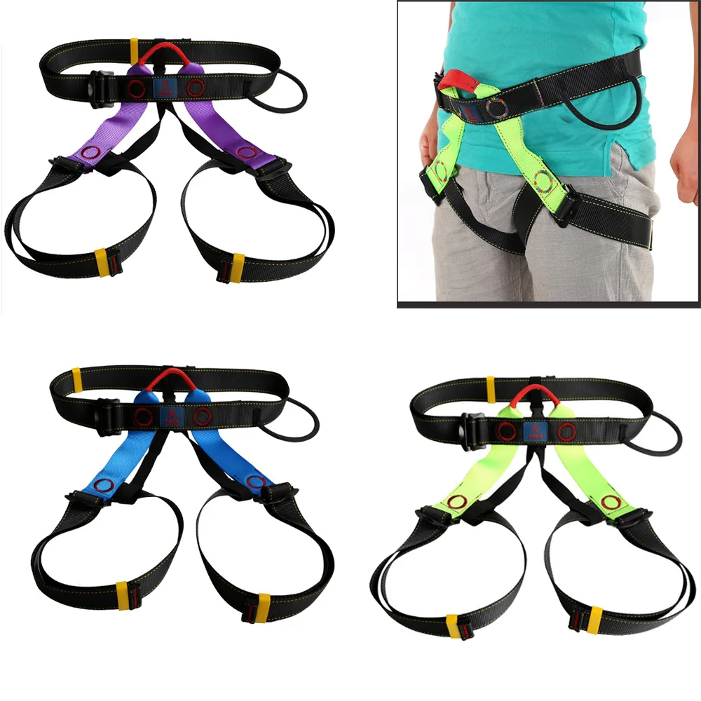 

Climbing Harness Safety Seat Sitting Bust Belt for Rock Climbing Carving Mountaineering Fire Rescuing Rappelling Tree Surgeon
