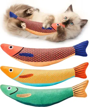 Catnip Fish Kicker Toy 1