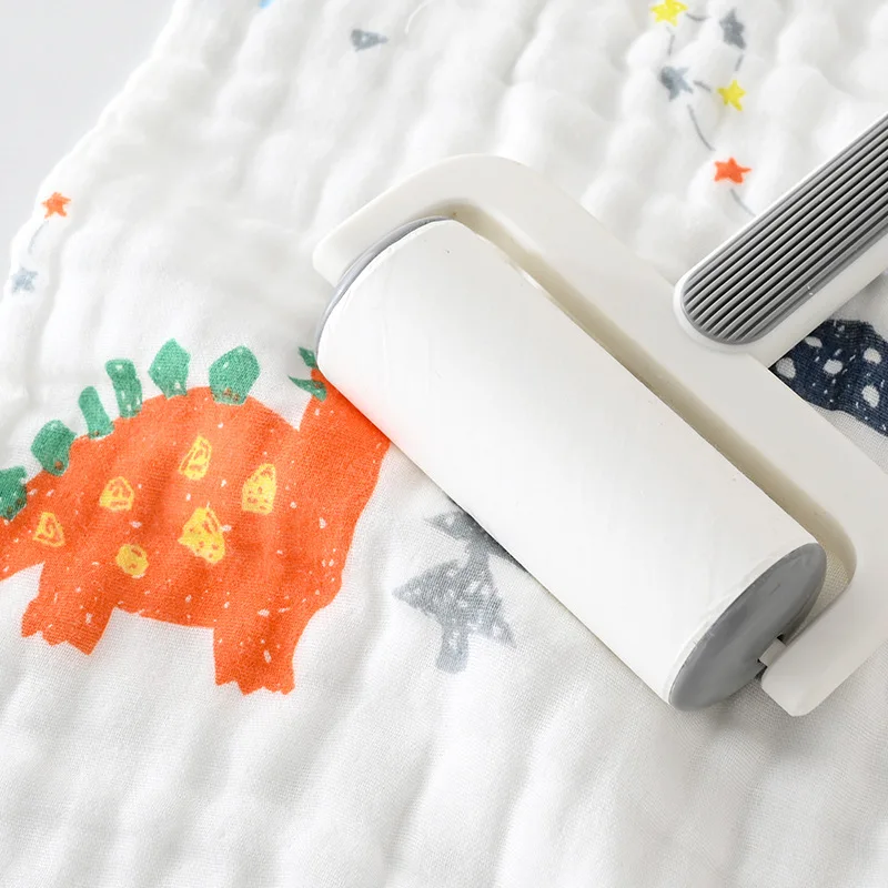 25 * 48cm Six-Layer Pure Cotton Small Tower Baby Gauze Face Cloth High Density Seersucker Children Towel Bath Towel Saliva