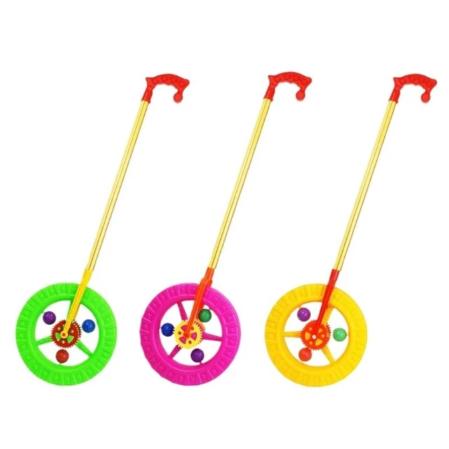 Portable Push Along Toy for Kids' Imagination and Motor Skills Walking Toy 4