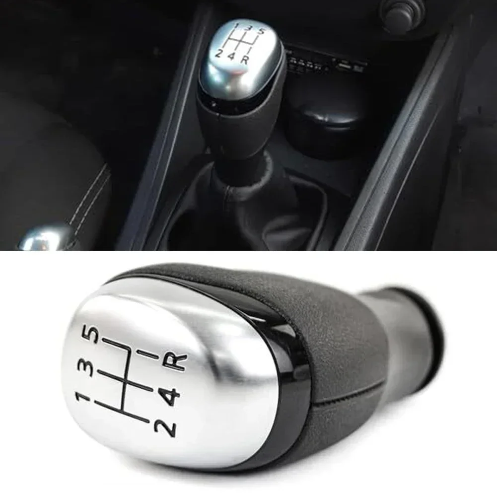 5 Speed Car Shift Knob FOR Renault FOR Cli 4 MK4 2012- Manual Shift Knob Head Replacement ABS Car Accessories