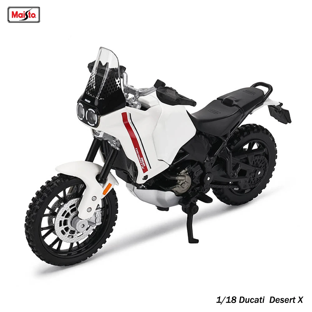 Maisto 1:18 Ducati Desert X original authorized simulation