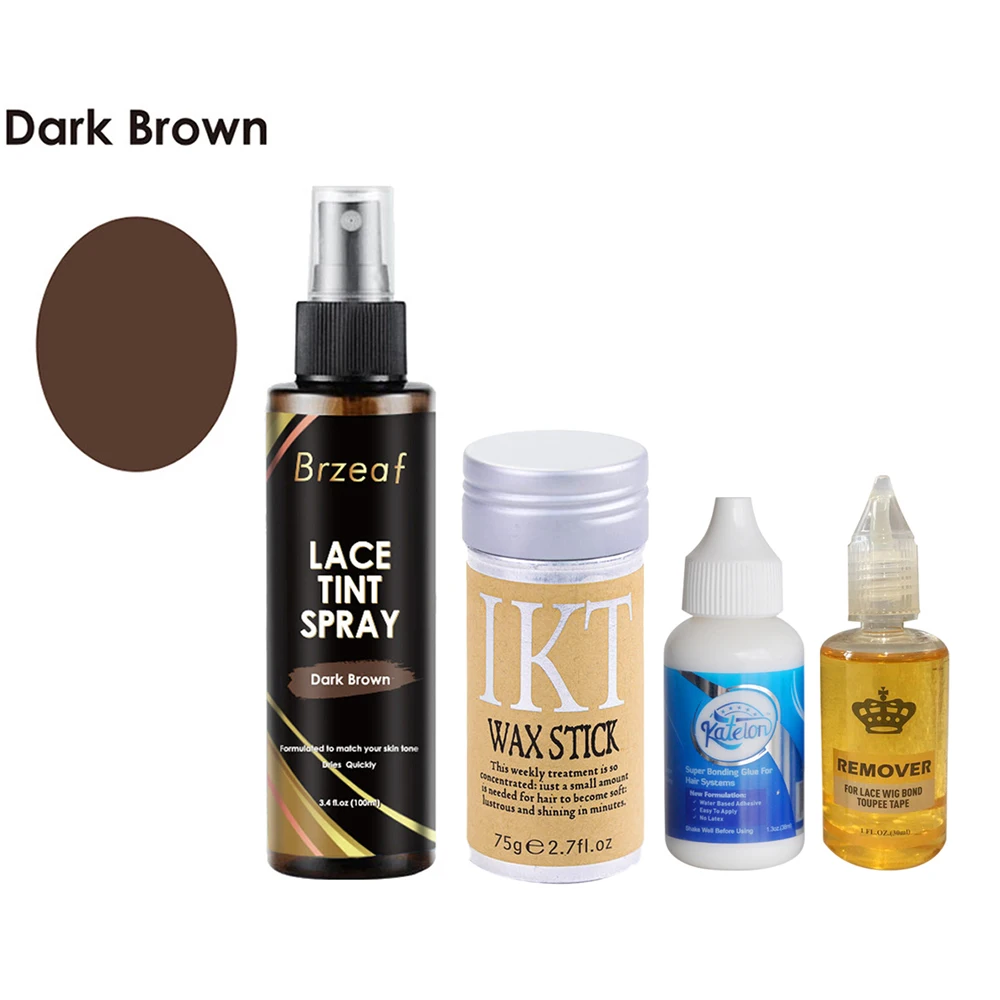 Peruca de Renda Queratina para Extensão Cola para Spray de Matiz de Renda Laço Matiz Spray Marrom Escuro Cola Cabeleireiro Suprimentos 100ml 4 Computers & Electronics