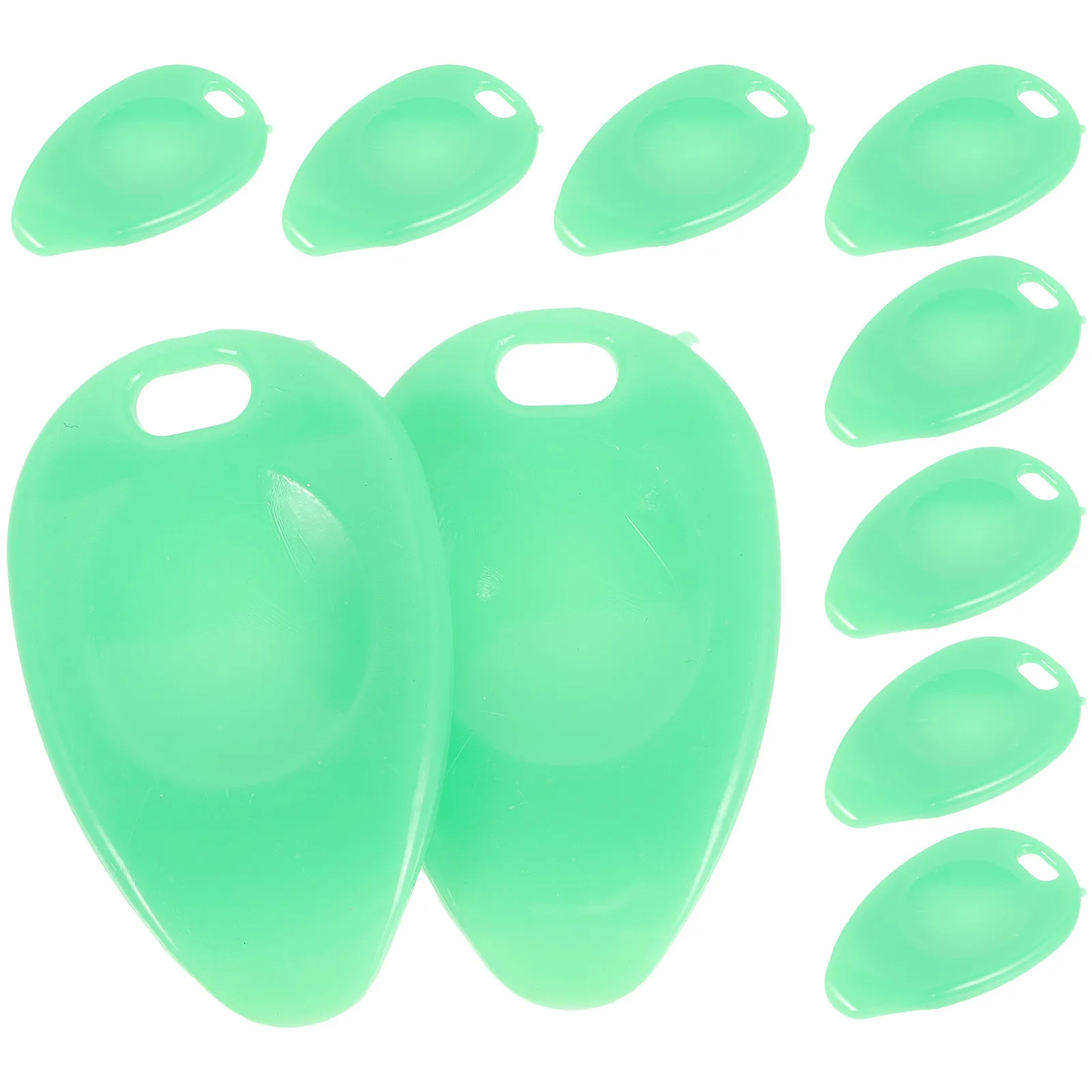 10Pcs 복권 스크래쳐 도구 작은 플라스틱 스크레이퍼 스크래치 오프 도구 티켓 카드 라벨 청소 다목적