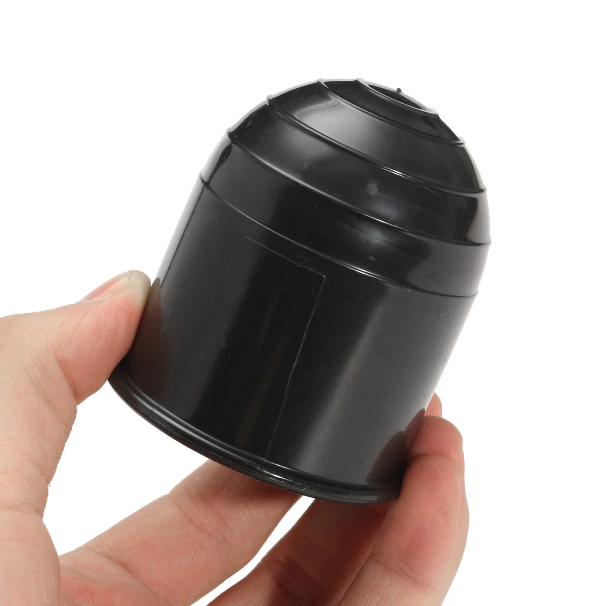 Universal 50mm Trailer Hitch Ball Cover Ball Protection Towball Cap Towball (Black) Towbar