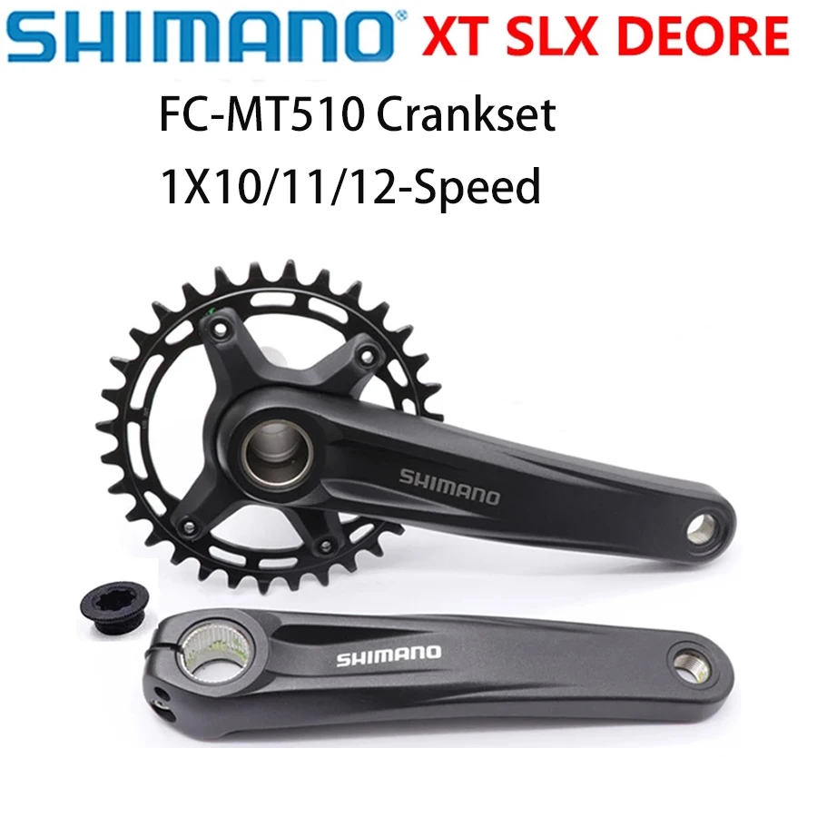 Shimano Xt Crankset 10 Speed Deore Fc M785 Xt 10 Speed Crankset Xt
