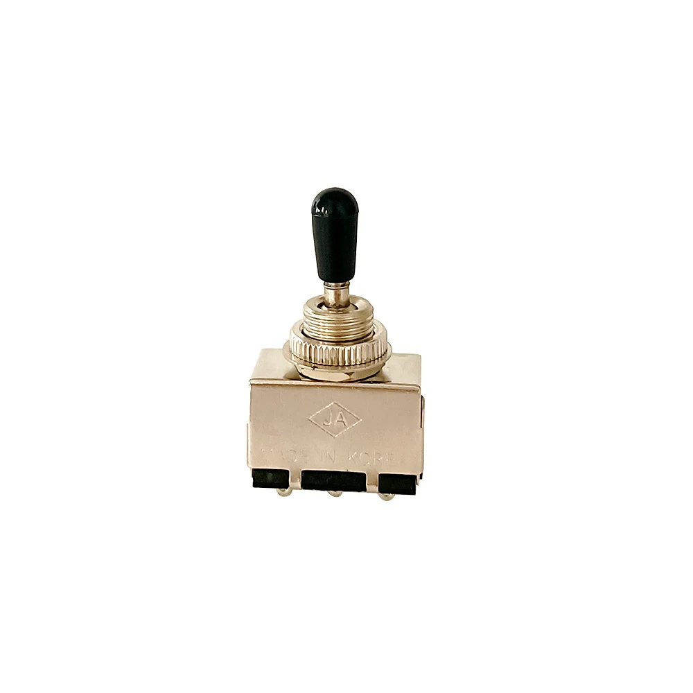 

10 Pcs LP Electric Guitar Pickup 3 Way Toggle Switch Selector Chrome